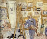 James Ensor The Skeleton Painter oil painting artist